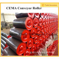 steel material coal conveyor belt idler roller